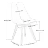 Silla Eames Tapizada - Negro en Negro - Sillas, Uruguay | La Cueva Muebles, vista 12 de 12