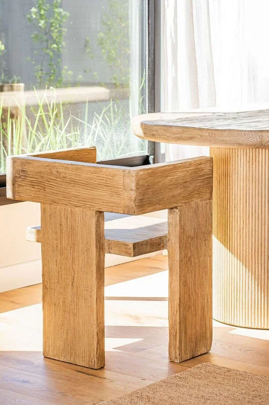 SILLA / BUTACA ESCULTURA - OLMO en Madera natural - Butacas, banquetas y puffs, Uruguay | La Iberica, vista 14