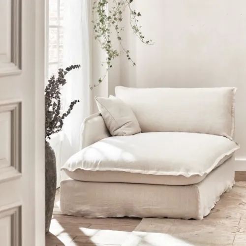 Sofá con funda Atenas en Beige - Sillones y sofás, Uruguay | Pieza Clave