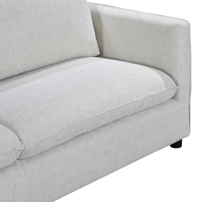 Sofá 2 Cuerpos Tela Natural-beige Amsterdam Beige en Beige - Sillones y sofás, Uruguay | Divino, vista 5