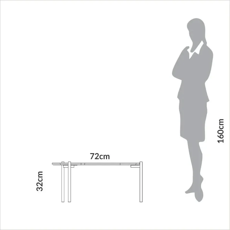 Mesa Ratona Organica Florencia 70CM Baja en Madera natural - Mesas de living, Uruguay | Balton, vista 5