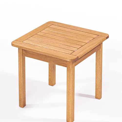 MESA DE LATERAL RECANTO 50x50x50CM JATOBA - Muebles para el exterior, Uruguay | Vinibel
