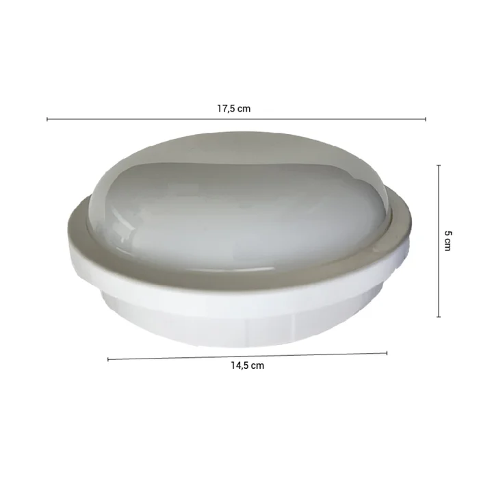 Tortuga LED 15W Redonda Luz Cálida en Blanco - Lámparas colgantes, Uruguay | Serlux, vista 5
