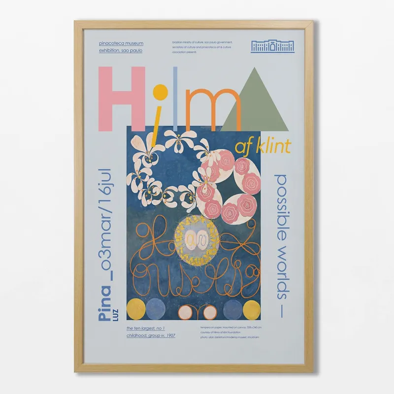 Hilma af Klint N.02 en Multicolor - Láminas, Uruguay | La Cuadrería