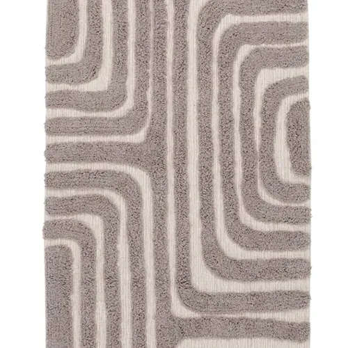 Alfombra BERGASTER 65x200 marrón/beige en Marrón - Textiles, Uruguay | JYSK