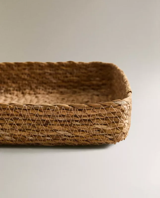 CESTA BANDEJA SEAGRASS en Marrón - Canastos, Uruguay | Zara Home, vista 5