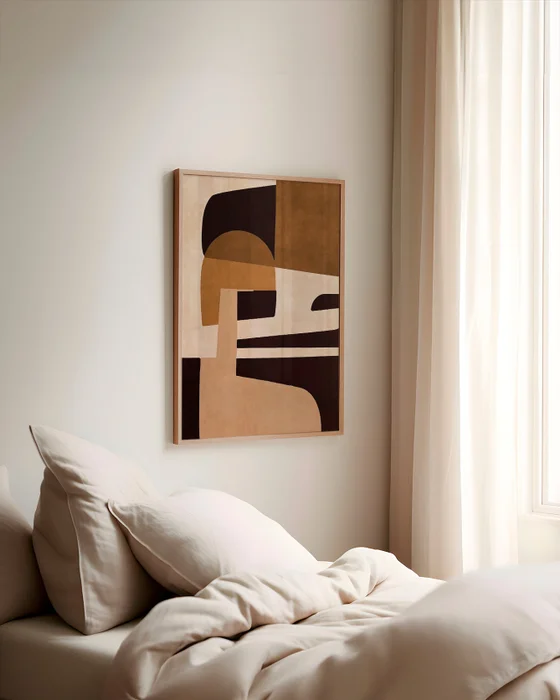 Abstractos Neutros - Serie N.15 en Multicolor - Láminas, Uruguay | La Cuadrería, vista 2