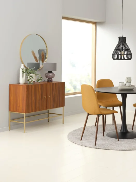 Espejo MARSTAL Ø70 dorado en Amarillo - Espejos, Uruguay | JYSK, vista 3