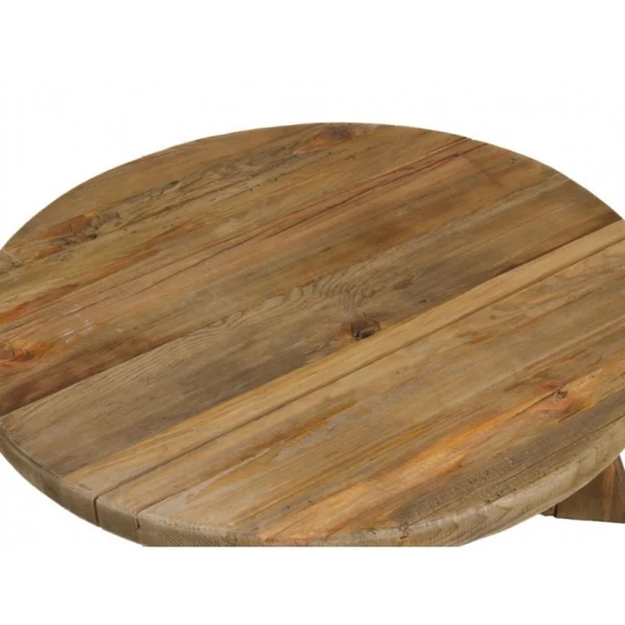 Mesa de living redonda Linea Rimini en Marrón - Mesas de living, Uruguay | La Cueva Muebles, vista 4