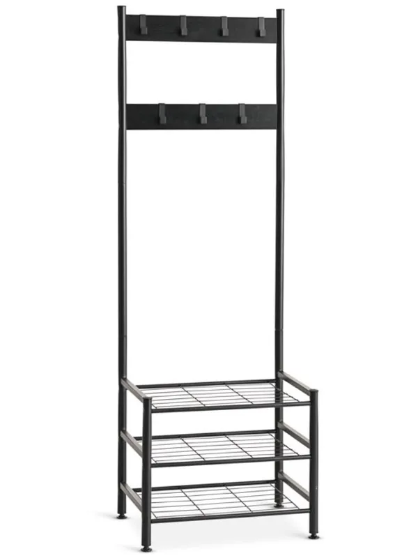 Mueble recibidor ELVERUM acero negro en Negro - Aparadores y recibidores, Uruguay | JYSK