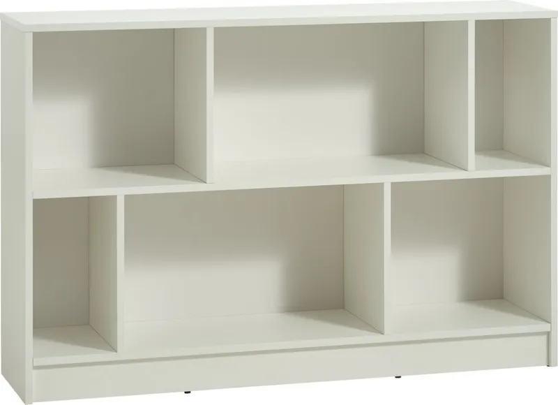 Librería MOSBJERG 6 estantes blanco en Blanco - Bibliotecas, Uruguay | JYSK