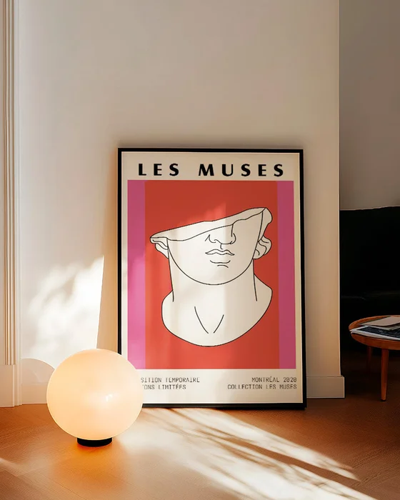 Les Muses - David en Multicolor - Láminas, Uruguay | La Cuadrería, vista 2