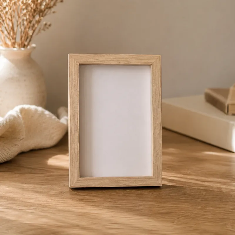 Marco A5 15x21cm en Madera natural - Marcos, Uruguay | Kiosko de Mar