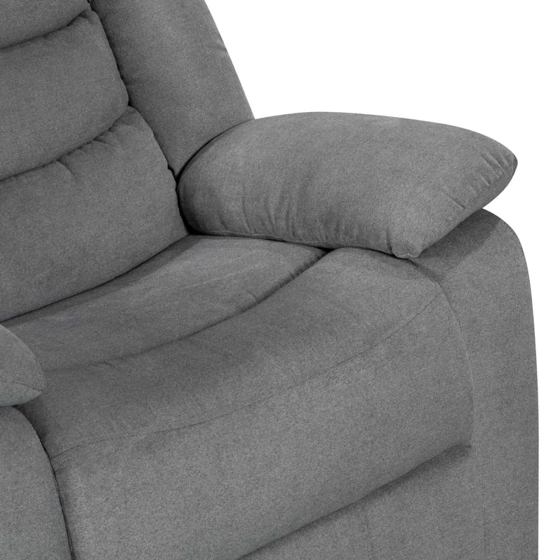 Recliner Eléctrico Tela Gris Marsella Ii en Gris - Sillones y sofás, Uruguay | Divino, vista 6
