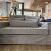 Sofá Granada 2 Cuerpos Funda Desmontable 165cm - Gris Lino - Sillones y sofás, Uruguay | Berna home, vista 2 de 7