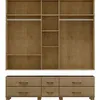 Ropero FINESTRA OURO 2243C en Madera natural - Roperos y placares, Uruguay | Igoa, vista 2 de 2
