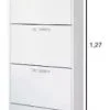 Zapatera Mueble 3 Puertas Dormitorio Blanco 051666 en Blanco - Cómodas, Uruguay | Soy Hogar, vista 2