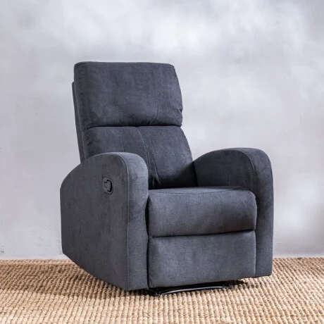 Sillón Reclinable Taos 1 Cuerpo - Gris en Gris - Sillones y sofás, Uruguay | Aihaus, vista 2