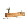 Rack TV 180CM Suspendido/Flotante Trega - Madera Maciza - Muebles para TV, Uruguay | Balton, vista 6 de 8