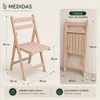 Silla Plegable Madera Eucaliptus en Madera natural - Sillas, Uruguay | La Cueva Muebles, vista 9 de 14