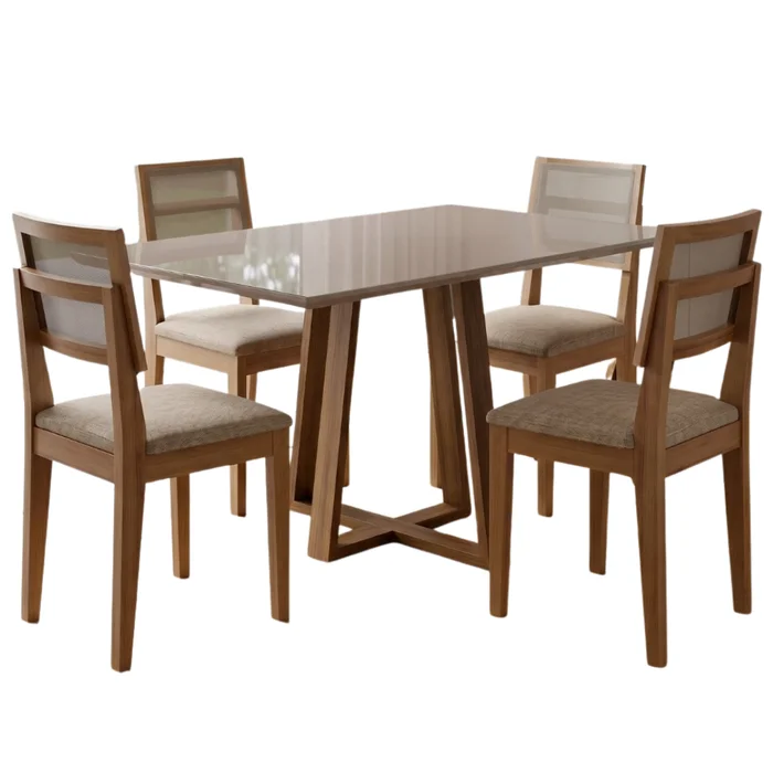 Dobue Juego de comedor celta 4 sillas - Moderna Hogar - Mesas de comedor, Uruguay | Moderna Hogar, vista 3