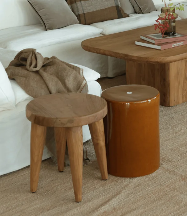 MESA LATERAL TOINY en Madera natural - Mesas de arrimo, Uruguay | Masinfinito Casa, vista 2