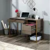 Escritorio Doble Cajonera y Estante Inferior - Sauder - Linea Internat en Madera natural - Escritorios y sillas de escritorio, Uruguay | Ecowood, vista 2 de 5