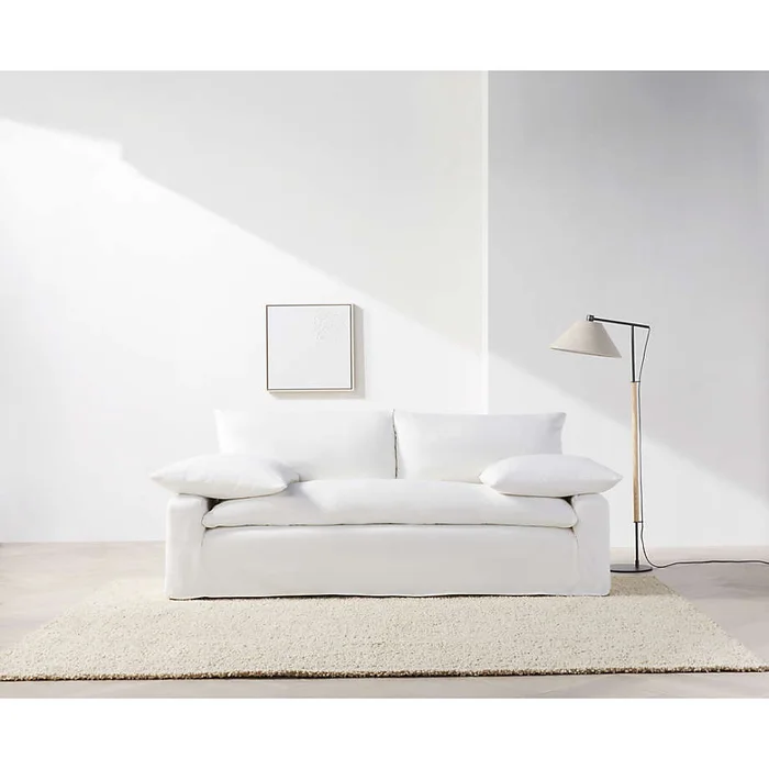 Sofá con funda Leo en Blanco - Sillones y sofás, Uruguay | Pieza Clave, vista 4