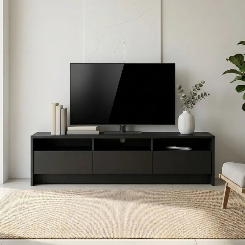 Rack de Tv 184 - Aspen - Blanco en Blanco - Muebles para TV, Uruguay | Rústico Hogar