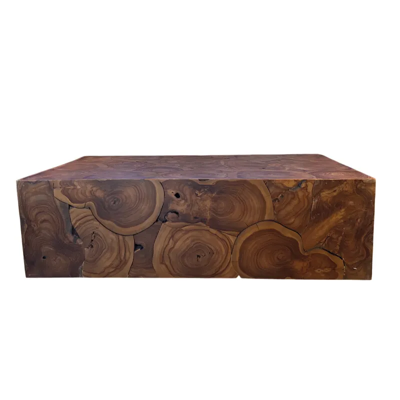 MESA DE LIVING RAIZ 140X80X40H CM en Marrón - Mesas de living, Uruguay | Vinibel