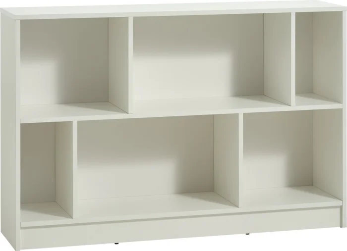 Librería MOSBJERG 6 estantes blanco en Blanco - Bibliotecas, Uruguay | JYSK