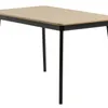 Mesa de comedor JEGIND 80x130 roble/negro en Roble/negro - Mesas de comedor, Uruguay | JYSK, vista 1 de 3