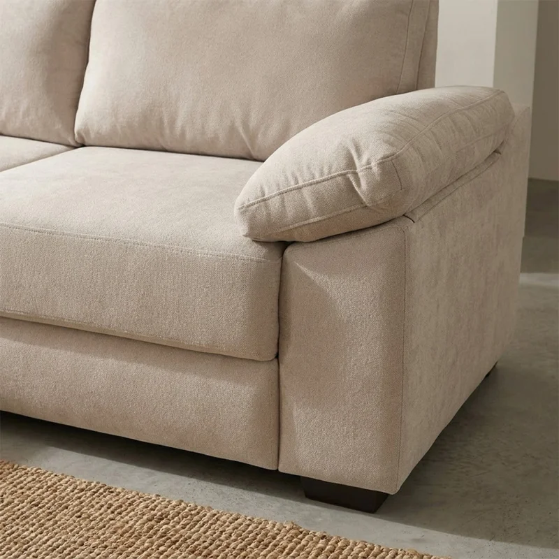 Rinconera Owen - Tela Microfibra - Chaise izquierdo - 12072 (Beige) en Beige - Sillones y sofás, Uruguay | Nyr, vista 6