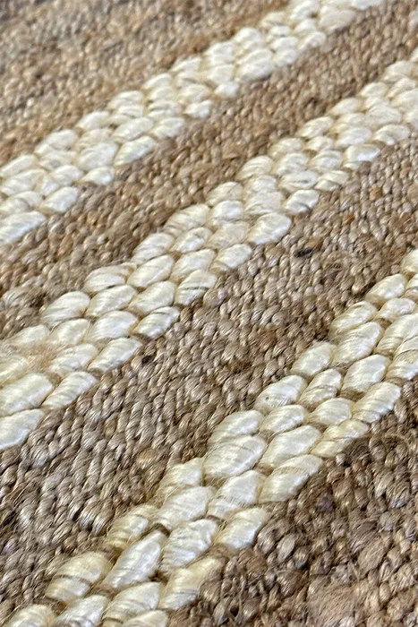 ALFOMBRA NAMAH JUTE 160X230 BLEACH COIL - Alfombras, Uruguay | Vinibel, vista 3