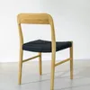 Silla en teca y cuerda negra en Negro - Sillas, Uruguay | Entrecasa, vista 2 de 5