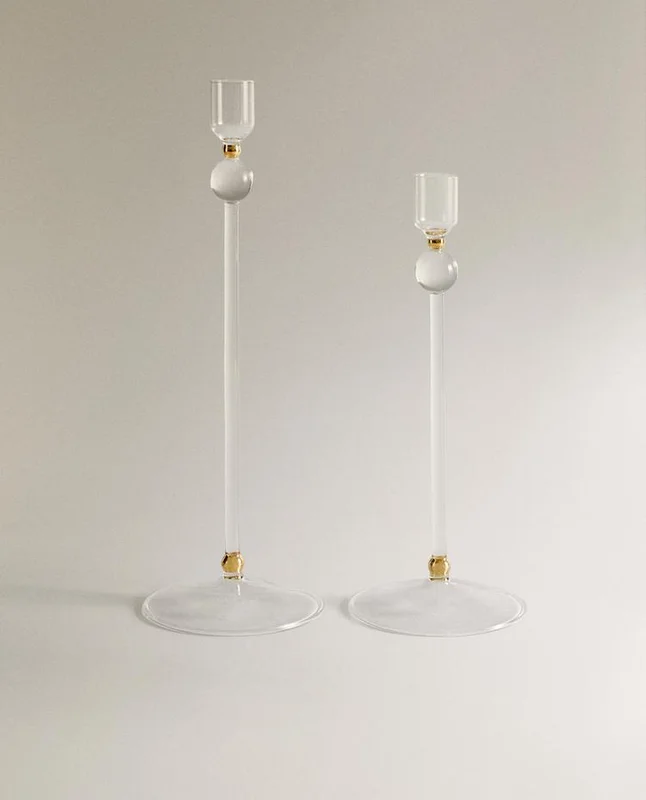 PORTAVELAS BOROSILICATO BOLAS - Velas y Portavelas, Uruguay | Zara Home, vista 3