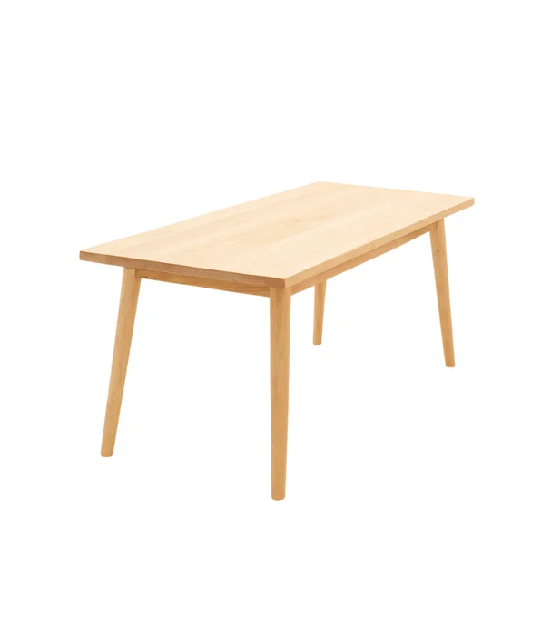 MESA COMEDOR RENATA 180X80 TEKA en Madera natural, Uruguay | Masinfinito Casa