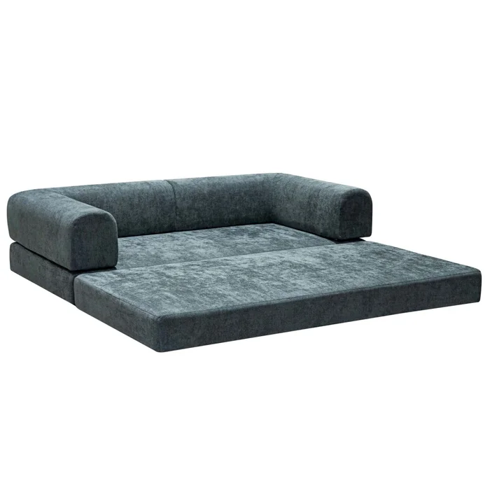 Sofá Cama Espuma Gris Nube Gris Osc en Gris - Sillones y sofás, Uruguay | Divino, vista 5