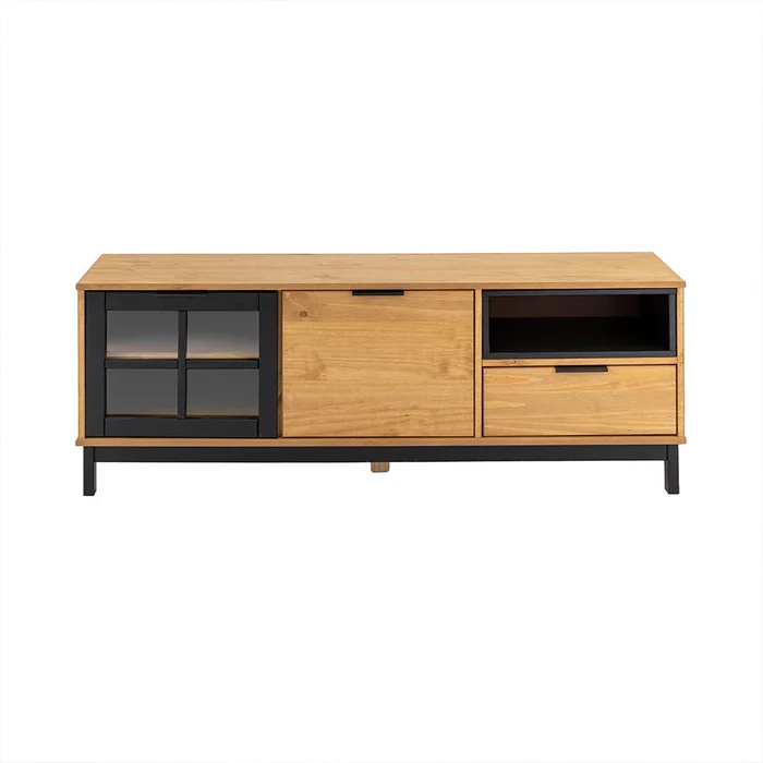 Rack Madera Maciza Línea Denver en Madera natural - Muebles para TV, Uruguay | Ecowood, vista 10