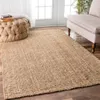 ALFOMBRA DE YUTE NATURAL. 100X150CM en Madera natural - Textiles, Uruguay | Decohogar, vista 4 de 5