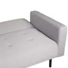 Sofá Cama 2 Cuerpos Tela Gris Hugo en Gris - Sillones y sofás, Uruguay | Divino, vista 8 de 8