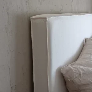Respaldo con funda diseño fuelle en Beige - Dormitorio, Uruguay | Pieza Clave, vista 15