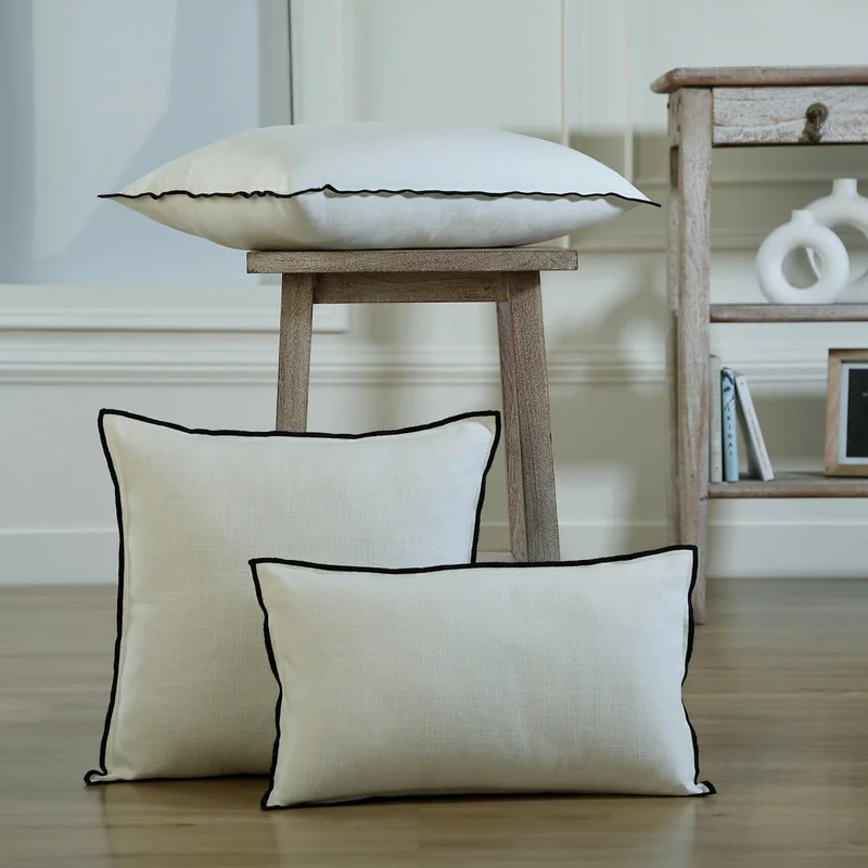 Almohadones en lino con vivos - Sillones y sofás, Uruguay | Pieza Clave, vista 17