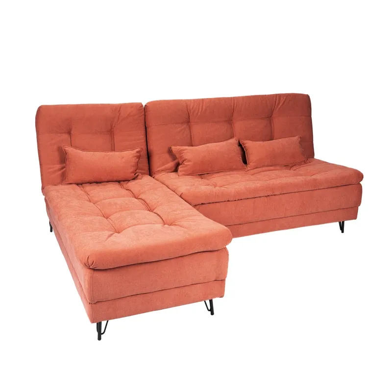 Sillón Cama con Chaise Izquierdo y derecho - Vértice - Rojo en Rojo - Sillones y sofás, Uruguay | Ecowood