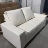 Sofá Coímbra 3 Cuerpos + Puff - Blanco - Sillones y sofás, Uruguay | Berna home, vista 3 de 4
