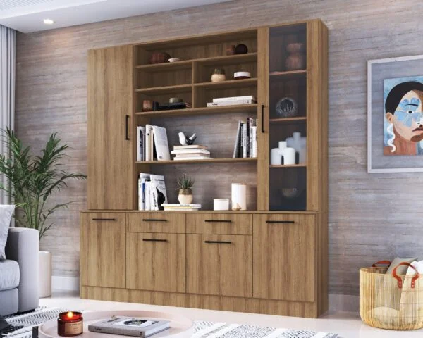 Modular Medellín en Madera natural - Muebles para TV, Uruguay | Palermo Casa Deco, vista 3