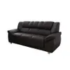 Sillon 3 Cuerpos Sofa Córdoba Pu Negro - Sillones y sofás, Uruguay | Soy Hogar, vista 1 de 6