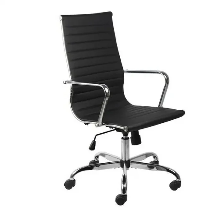 Silla De Escritorio Ejecutiva Negra en Negro - Escritorios y sillas de escritorio, Uruguay | Unilux