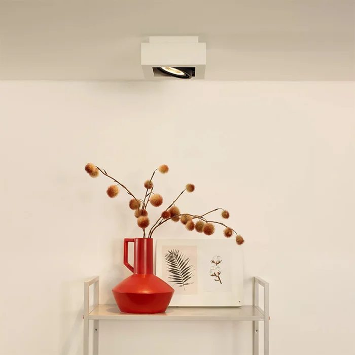 Lámpara de Techo Walle 1 Blanco en Blanco - Lámparas colgantes, Uruguay | Serlux, vista 2
