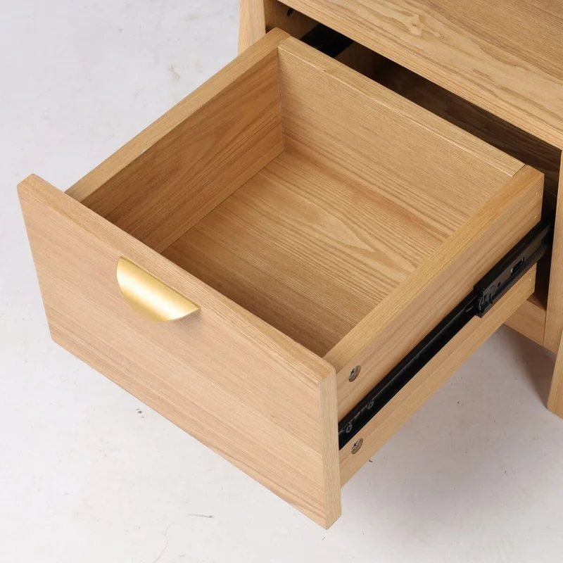 MESA DE NOCHE LATTE ROBLE CLARO en Madera natural - Mesas de comedor, Uruguay | Viasono, vista 3